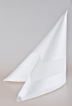 Белые салфетки из хлопка KING COTTON